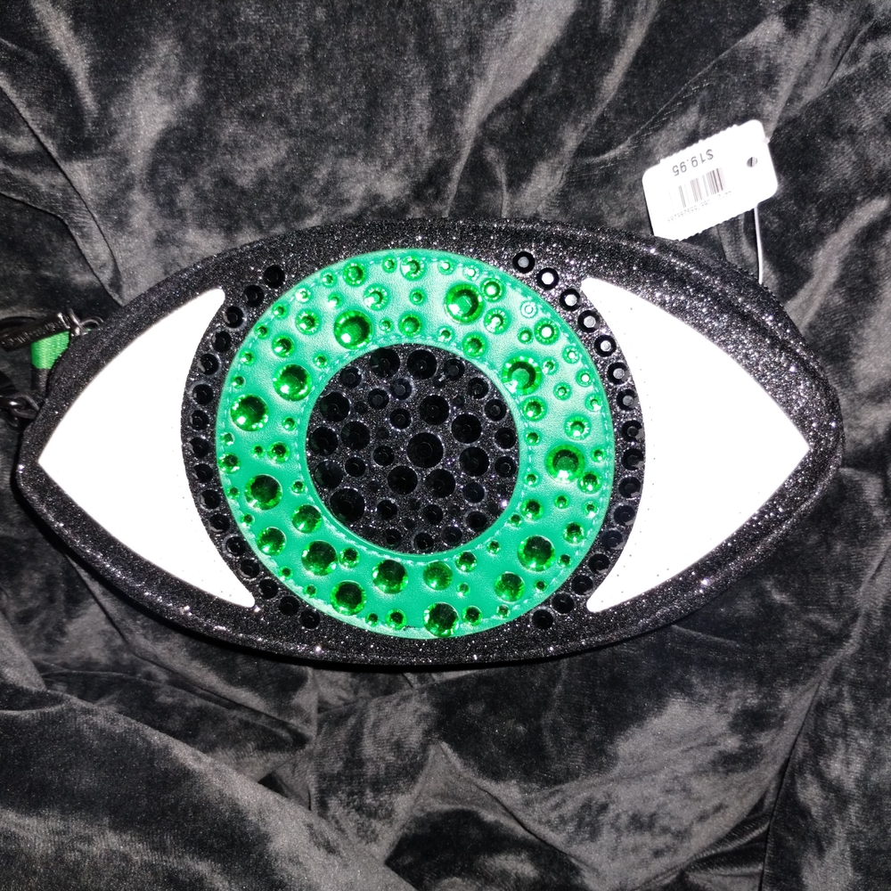 Bath & Body Works Black and Green Eye Clutch